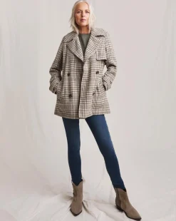Julipa Houndstooth Check Jacket