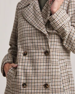 Julipa Houndstooth Check Jacket