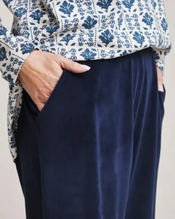 Julipa Jersey Cord Wide Leg Trouser