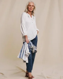 Julipa Jersey Embroidered Top