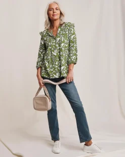 Julipa Jersey Frill Top