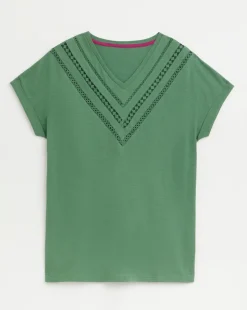Julipa Lace Trim T-Shirt