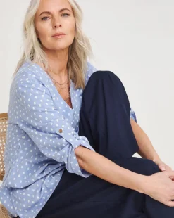 Julipa Linen Mix Pocket Tunic