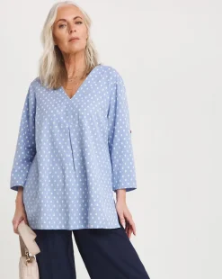 Julipa Linen Mix Pocket Tunic