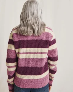 Julipa Multi Stripe Button Down Cardigan