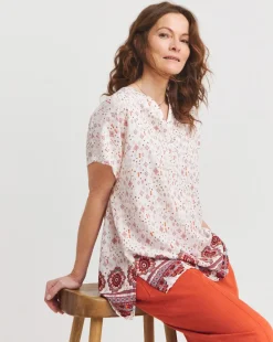 Julipa Notch Neck Tunic