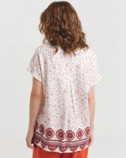 Julipa Notch Neck Tunic