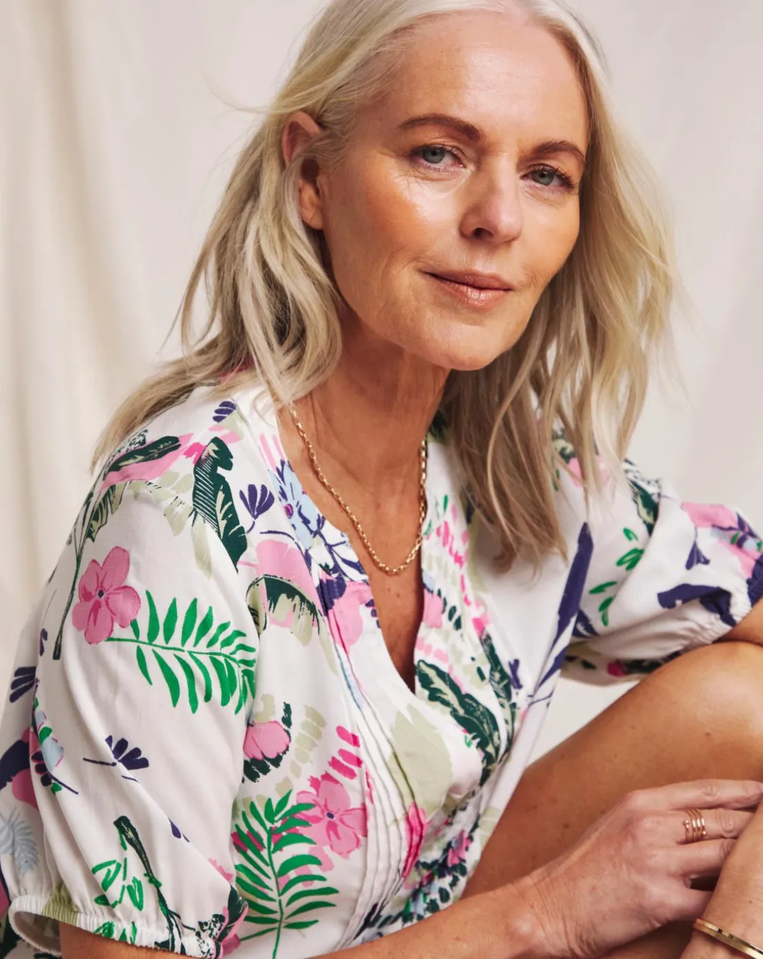 Julipa Pintuck Blouse