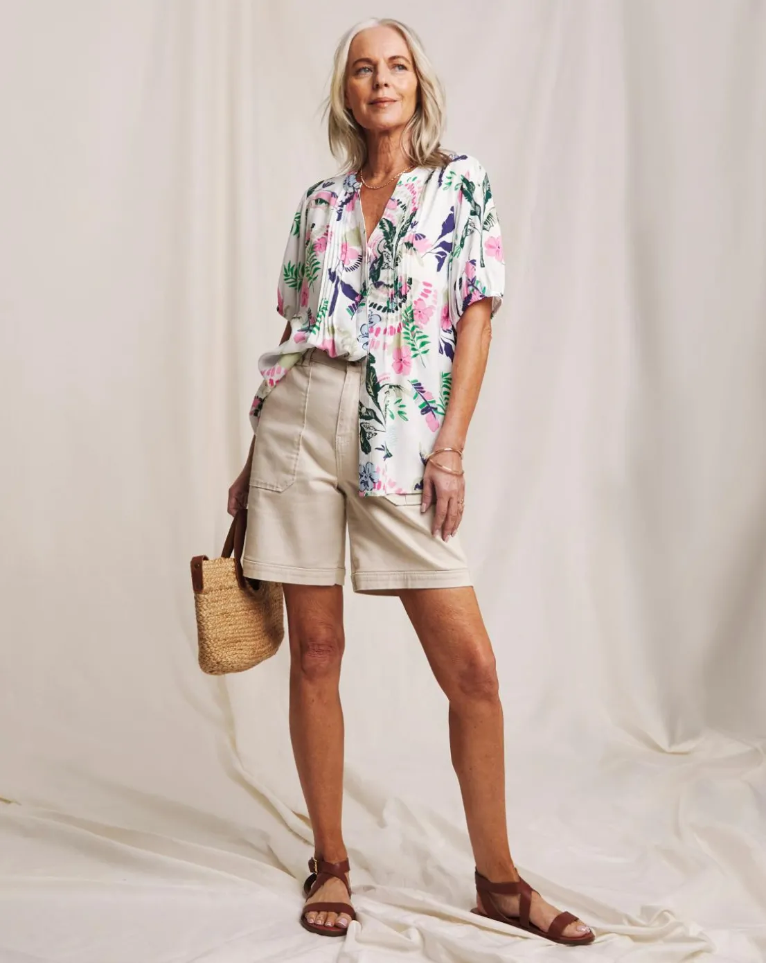 Julipa Pintuck Blouse