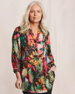 Julipa Pintuck Dobby Tunic