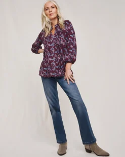 Julipa Pintuck Jersey Top