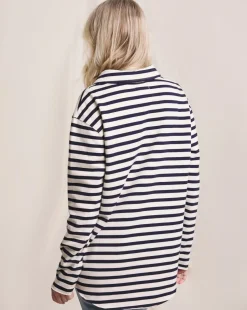 Julipa Pop Over Henley Sweatshirt