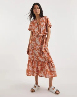 Julipa Printed Cotton Dress