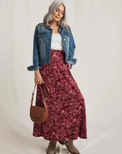 Julipa Printed Jersey Skirt
