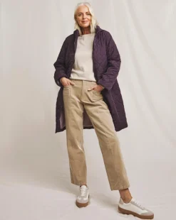 Julipa Quilted Longline Coat