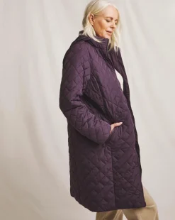 Julipa Quilted Longline Coat