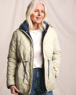 Julipa Reversible Fleece Quiled Coat