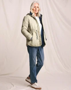 Julipa Reversible Fleece Quiled Coat