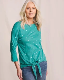 Julipa Tie Hem T-Shirt