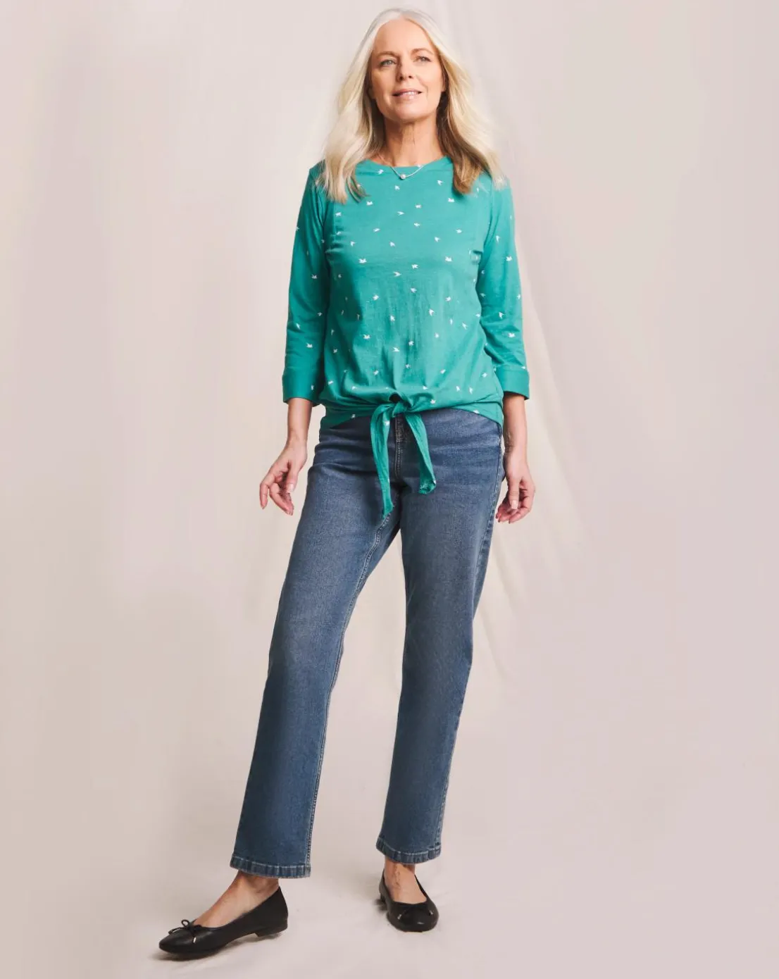 Julipa Tie Hem T-Shirt