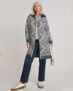 Julipa Tile Print Coatigan