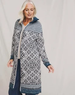 Julipa Tile Print Coatigan