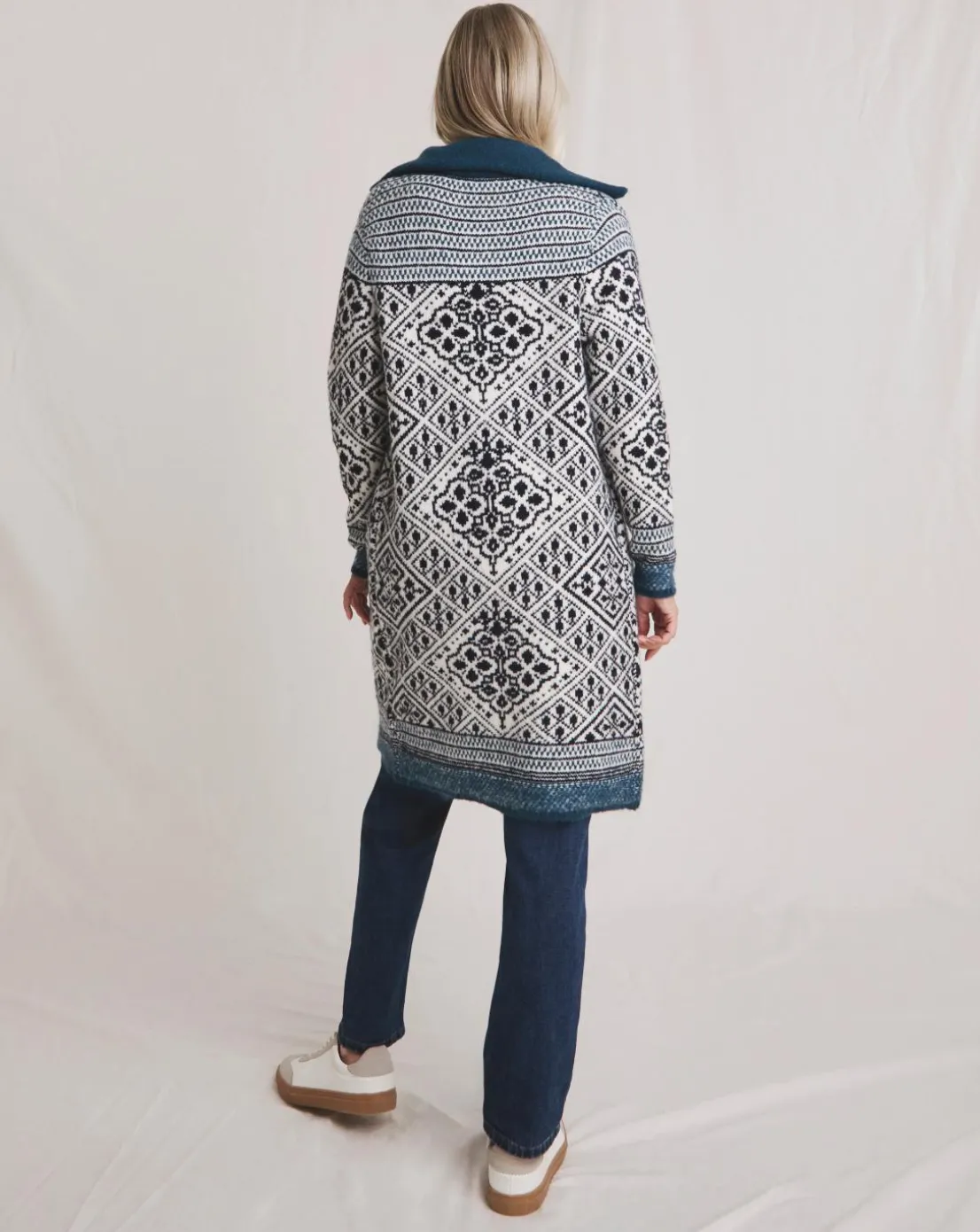 Julipa Tile Print Coatigan