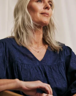 Julipa Volume Sleeve Textured Blouse