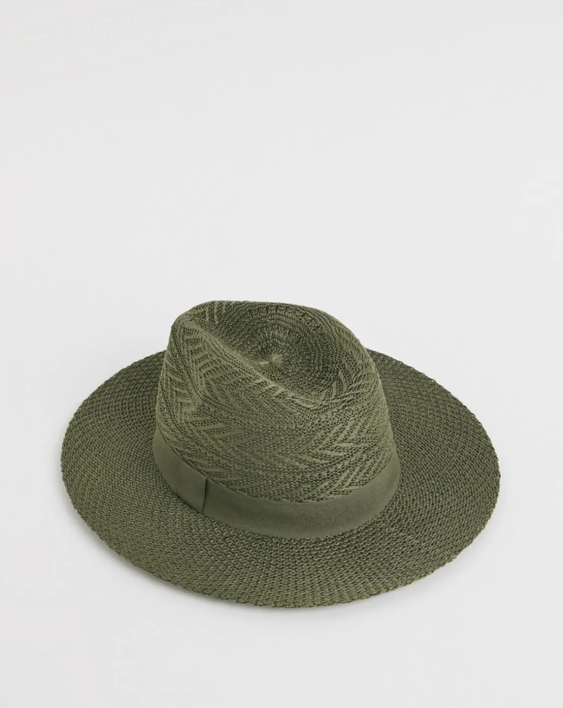 Khaki Western Cowboy Straw Hat