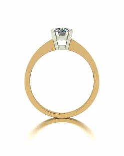 Lady Lynsey Moissanite 9ct Gold 1.00ct total Solitaire Ring