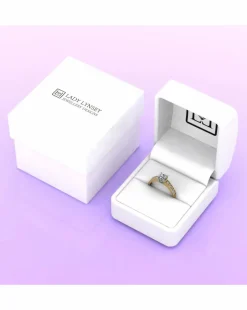 Lady Lynsey Moissanite 9ct Gold 1.00ct total Solitaire Ring