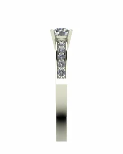 Lady Lynsey Moissanite 9ct Gold 1.00ct total Solitaire Ring