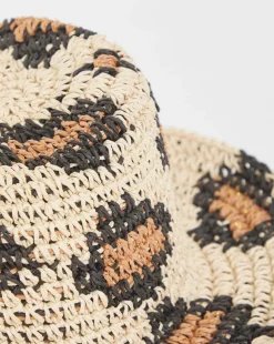 Leopard Print Fedora Hat