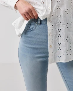 Light Blue High Waist Super Soft Bootcut Jeans