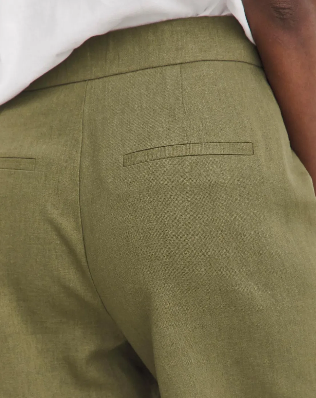 Linen Bermuda Shorts