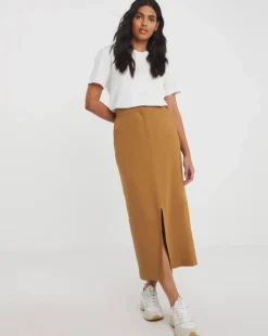 Linen Pencil Skirt