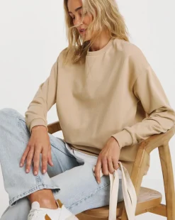 Long Sleeve Crew neck 2in1 Sweatshirt