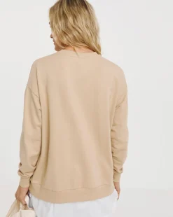 Long Sleeve Crew neck 2in1 Sweatshirt