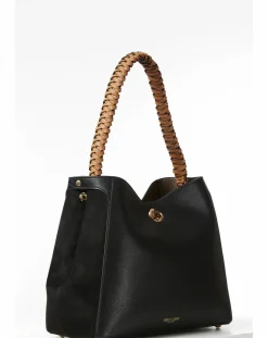 Luella Grey Adriana Black Hobo Tote