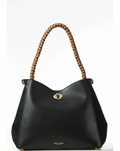 Luella Grey Adriana Black Hobo Tote