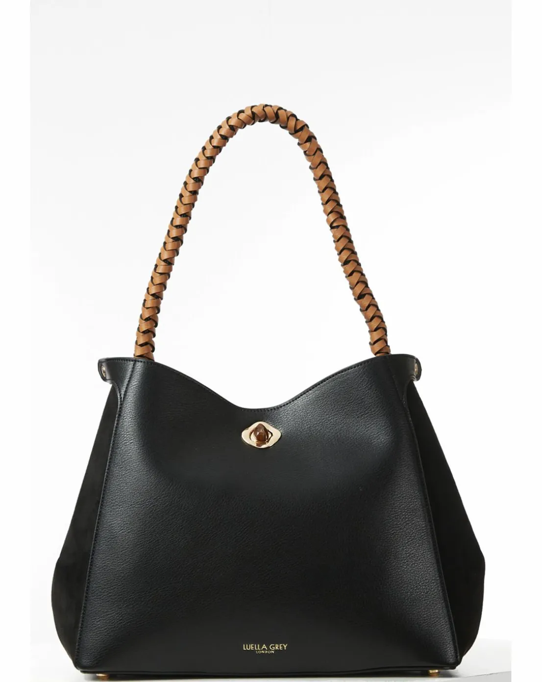 Luella Grey Adriana Black Hobo Tote