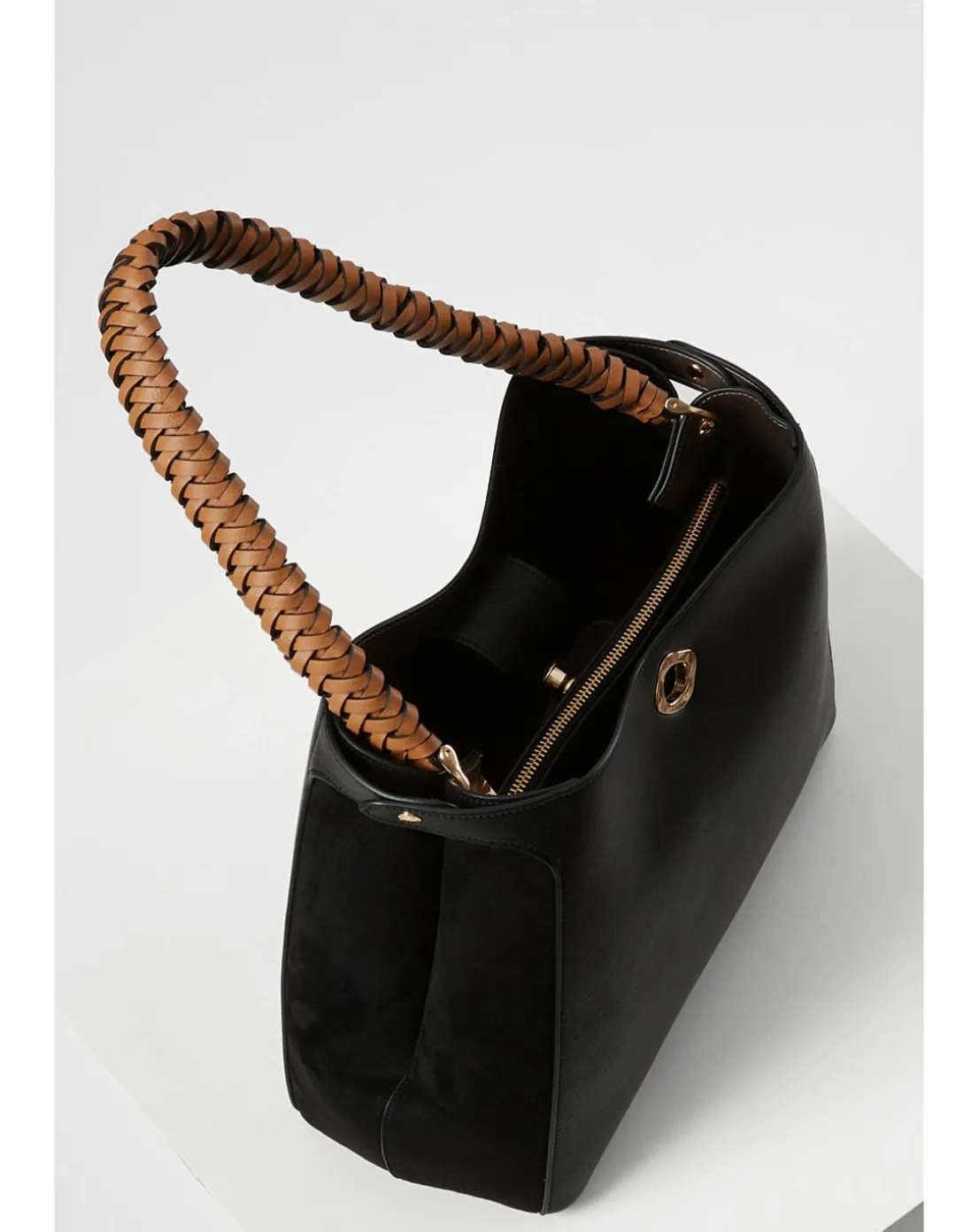 Luella Grey Adriana Black Hobo Tote