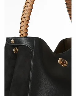 Luella Grey Adriana Black Hobo Tote