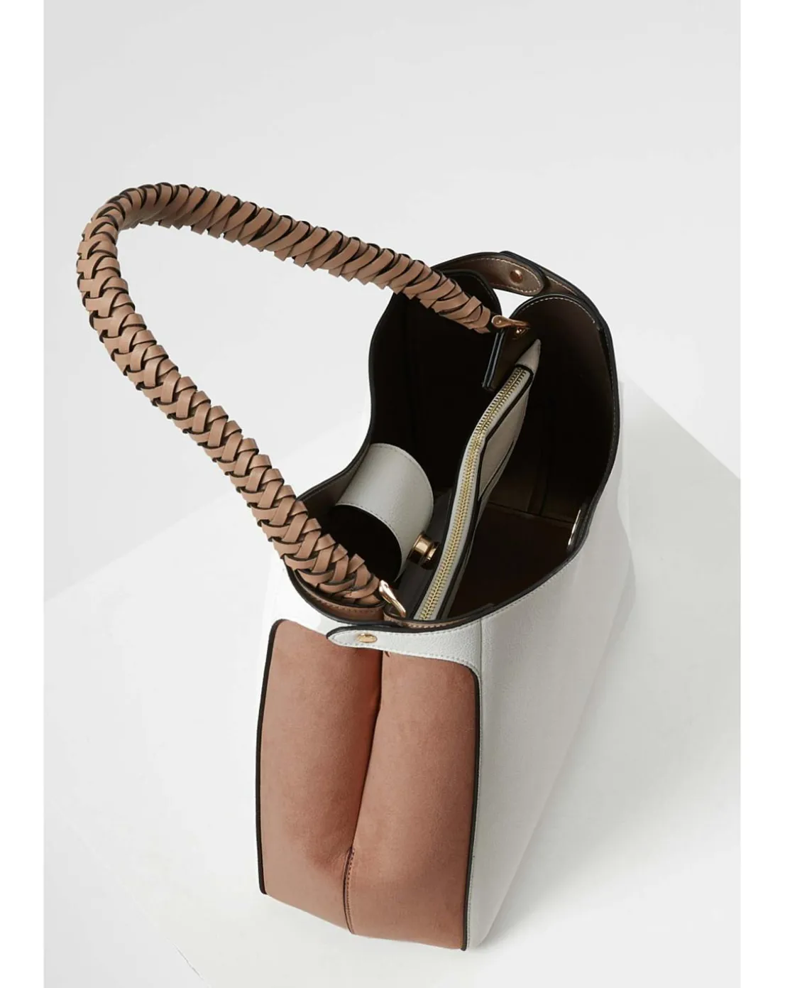 Luella Grey Adriana White Hobo Tote