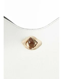 Luella Grey Adriana White Hobo Tote