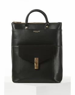 Luella Grey Audrey Black Laptop Backpack