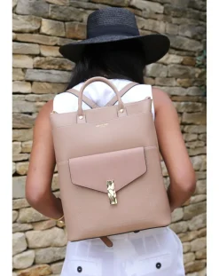 Luella Grey Audrey Mocha Laptop Backpack