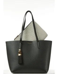 Luella Grey Benny Black Tote & Pouch