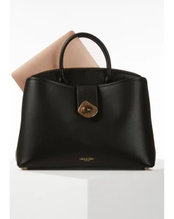 Luella Grey Cristobel Black Laptop Tote