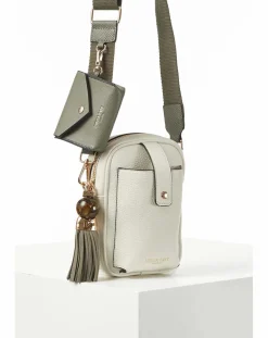 Luella Grey Elise White Camera Crossbody